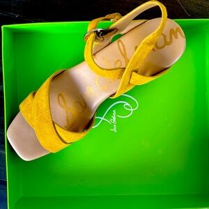 Sam Edelman Josephina Mustard Sandals size 11/41